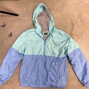 Eddie Bauer Kidd purple and teal Jacket